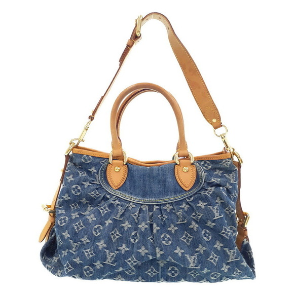 Louis Vuitton Bag Monogram MM Cabby Denim Neo - Picture 1 of 8